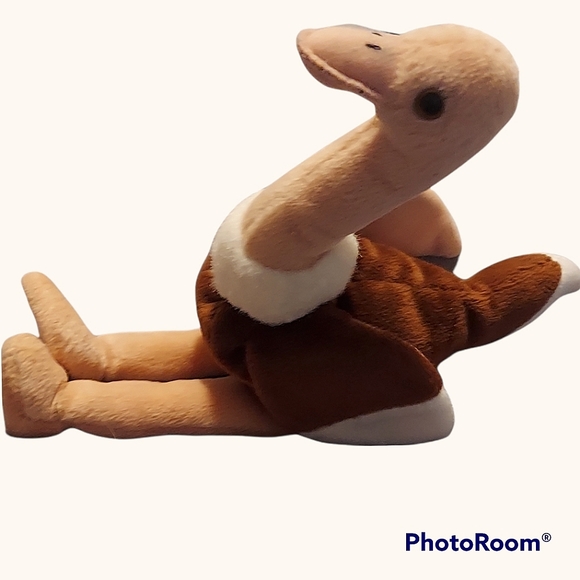 Vtg TY Beanie Babies Stretch the Ostrich - Picture 3 of 9